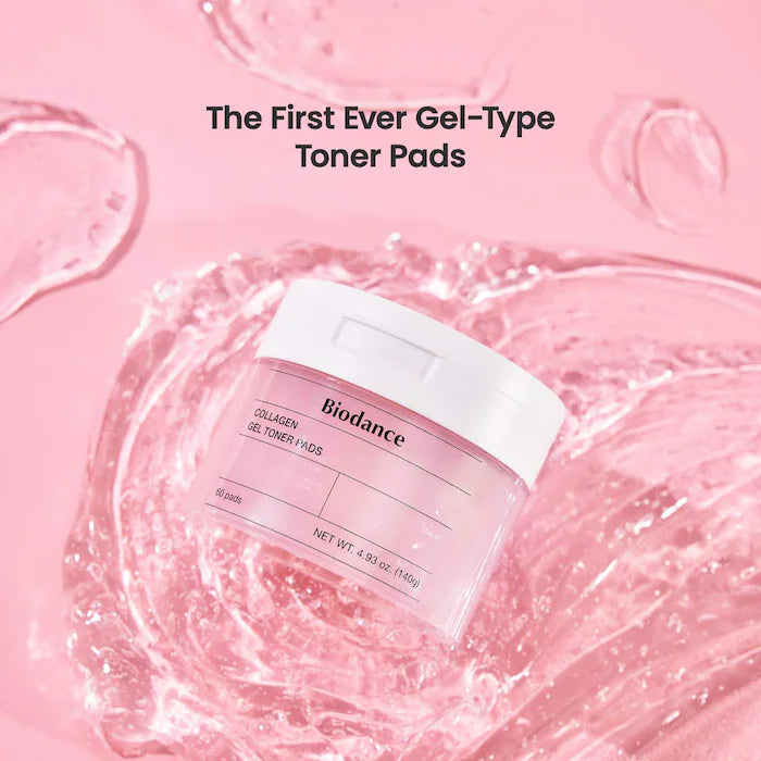 Collagen Gel Toner Pads for Pore Minimizing & Firming Care *PRE-ORDER*