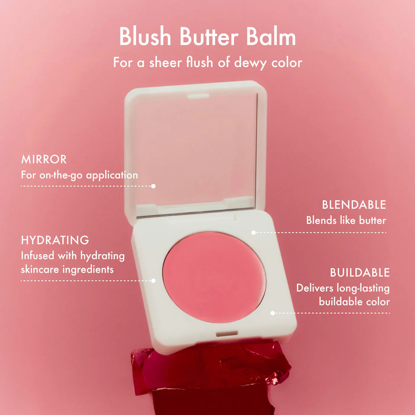 Blush Butter Balm Hydrating Cream Blush with Peptides *PRE-ORDER*