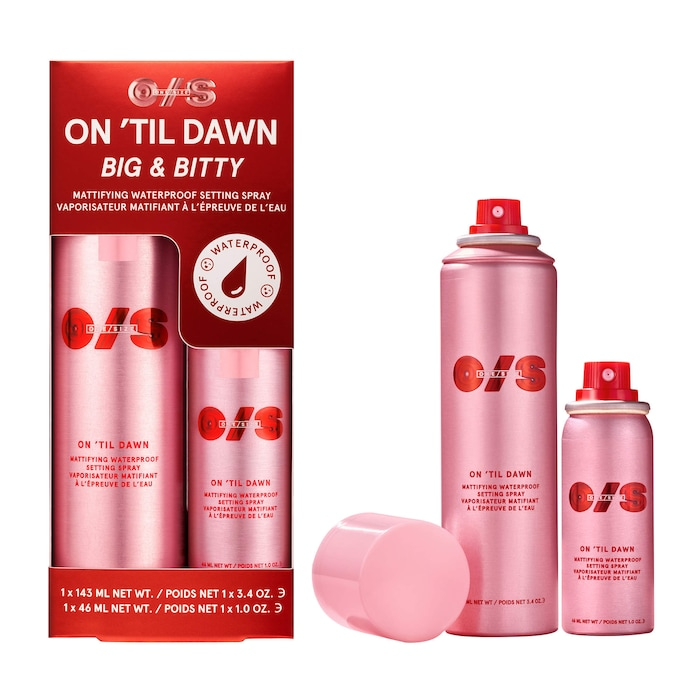 On 'Til Dawn Mattifying Waterproof Setting Spray Big & Bitty Duo *PRE-ORDER*