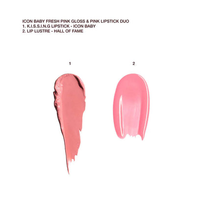K.I.S.S.I.N.G Lipstick and Lip Gloss Duos - Icon Baby *PRE-ORDER*
