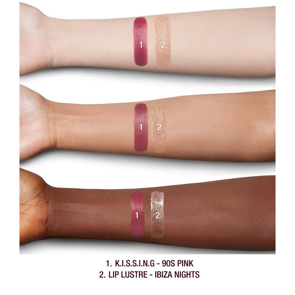 K.I.S.S.I.N.G Lipstick and Lip Gloss Duos - 90's Pink *PRE-ORDER*