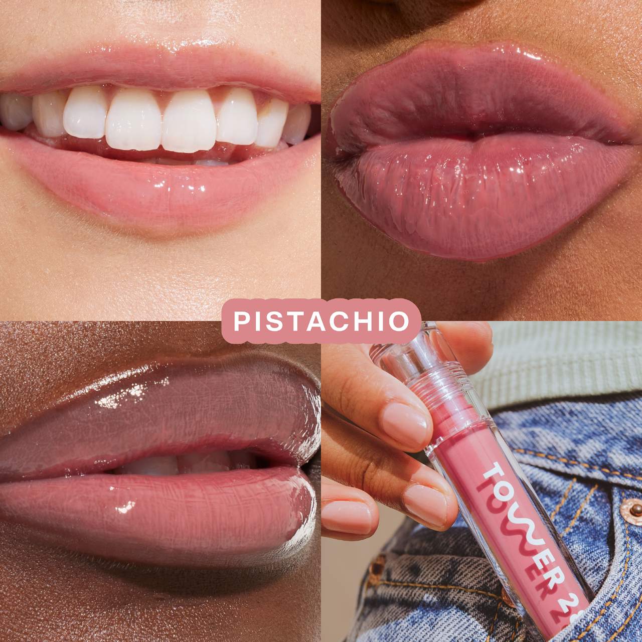 ShineOn Lip Jelly Non-Sticky Gloss - Pistachio