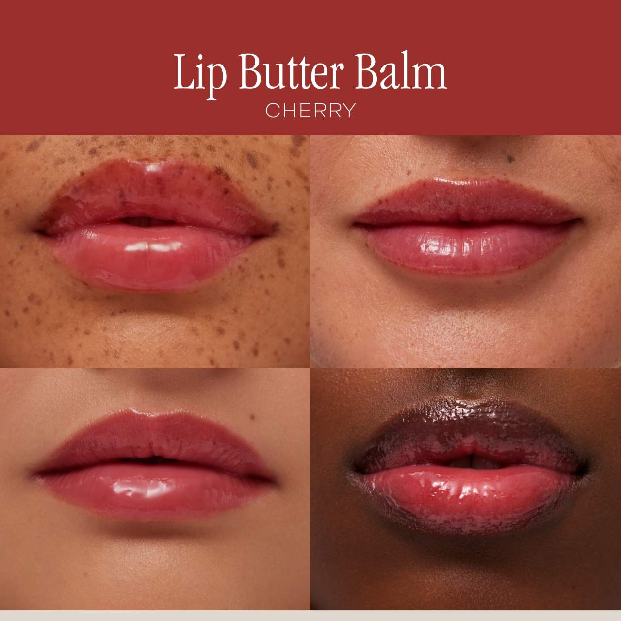 Lip Butter Balm for Hydration & Shine - Cherry *PRE-ORDER*