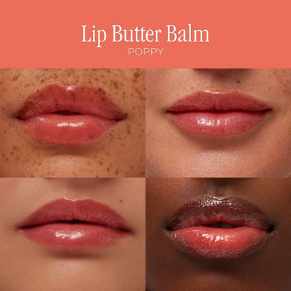 Lip Butter Balm for Hydration & Shine - Poppy *PRE-ORDER*