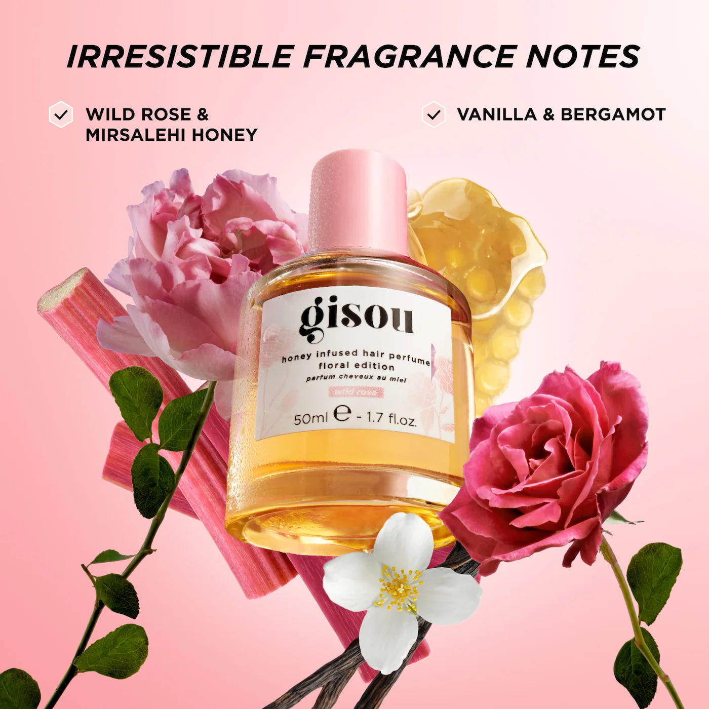 Honey Infused Hair Perfume - Wild Rose *PRE-ORDER*