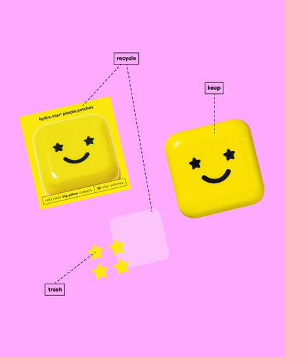 Hydro-Star Pimple Patches + Refillable Compact -32 ct *PRE-ORDER*