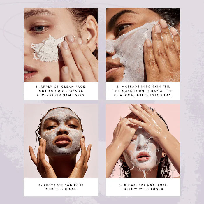 Cookies N Clean Whipped Clay Pore Detox Face Mask with Salicylic Acid + Charcoal *PRE-ORDER*