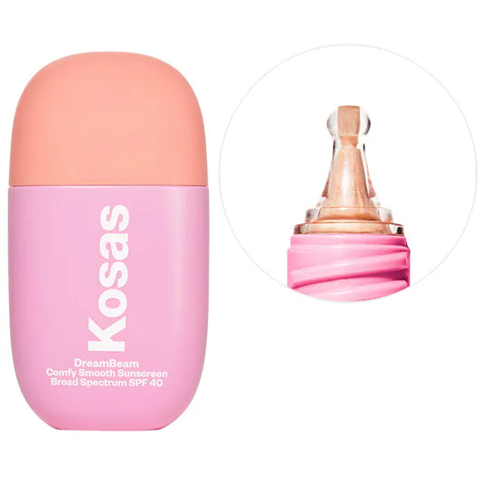 DreamBeam Silicone-Free Mineral Sunscreen SPF 40 with Ceramides and Peptides *PRE-ORDER*