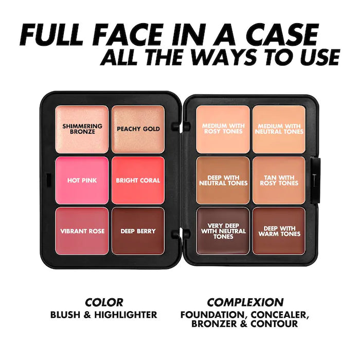 HD Skin Face Essentials – Longwear Full Face Cream Palette *PRE-ORDER*