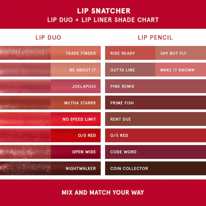 Lip Snatcher Hydrating Liquid Lipstick and Lip Gloss Duo *PRE-ORDER*