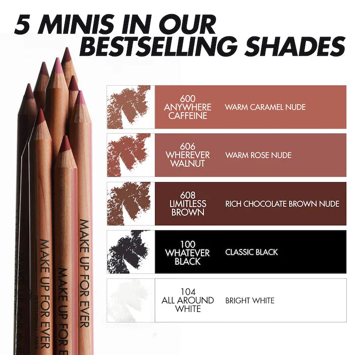 Mini Artist Color Pencil Lipliner & Eyeliner Kit *PRE-ORDER*