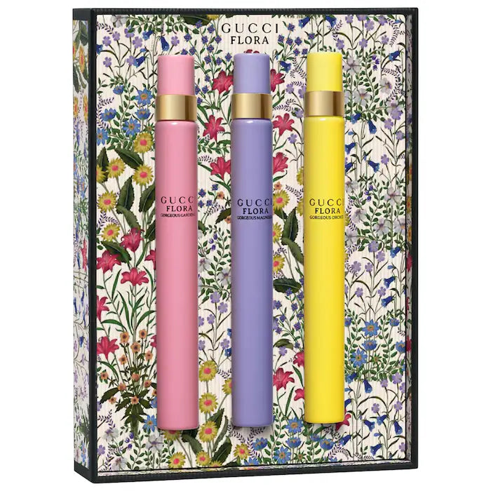 Gucci Flora Eau de Parfum Travel Spray Trio * PRE-ORDER*