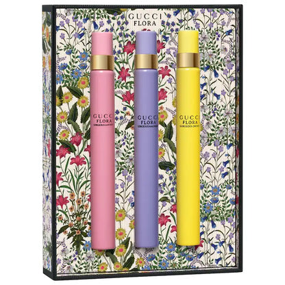 Gucci Flora Eau de Parfum Travel Spray Trio * PRE-ORDER*