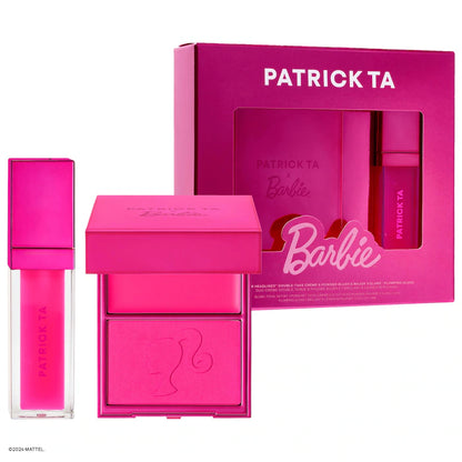 Patrick Ta x Barbie™ Blush Duo and Lip Plumper Set *PRE-ORDER*