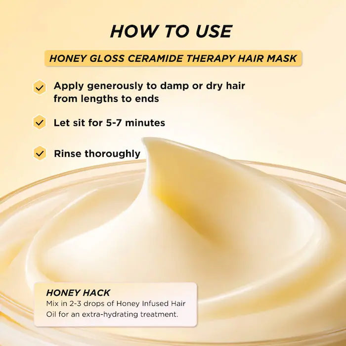 Honey Gloss Ceramide Therapy Hydrating Hair Mask *PRE-ORDER*