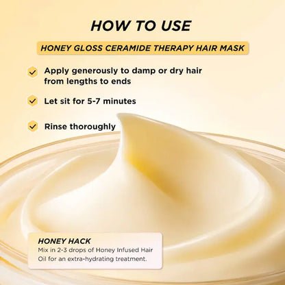 Honey Gloss Ceramide Therapy Hydrating Hair Mask *PRE-ORDER*