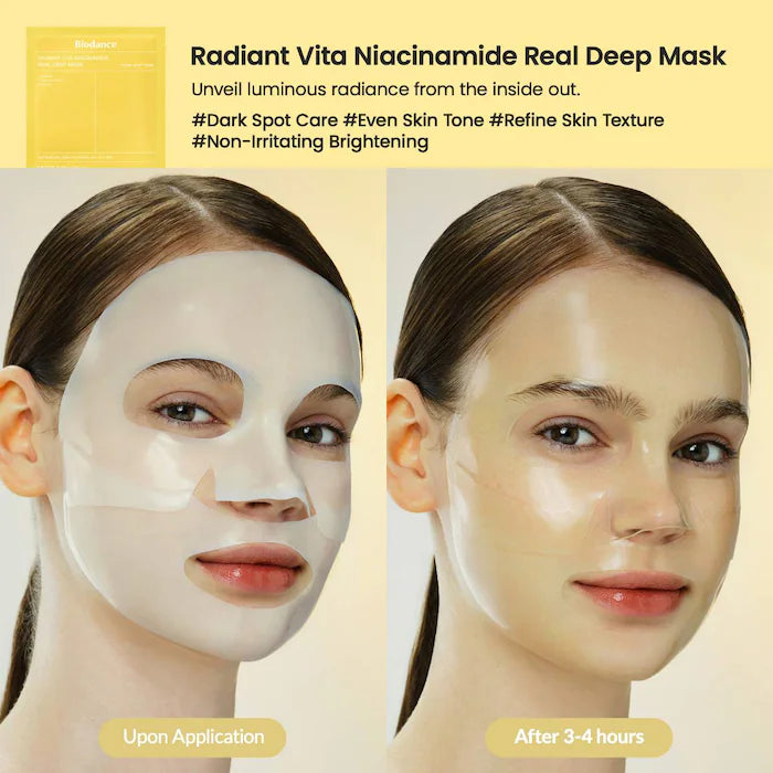 Real Deep Mask Gift Set - 4 Masks for Pore Care, Hydration, Calming and Dark Spot Treatment *PRE-ORDER*