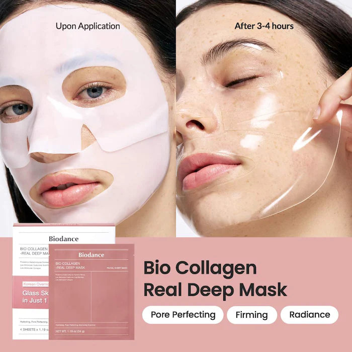 Bio Collagen Real Deep Mask for Pore Minimizing & Firming Care *PRE-ORDER*