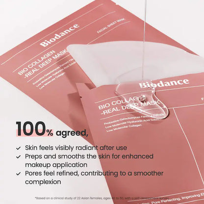 Bio Collagen Real Deep Mask for Pore Minimizing & Firming Care *PRE-ORDER*