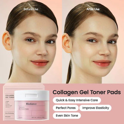 Collagen Gel Toner Pads for Pore Minimizing & Firming Care *PRE-ORDER*