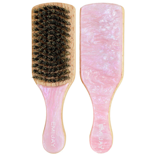 Mini Boar Bristle Hair Brush in Pink Sugar * PRE-ORDER*