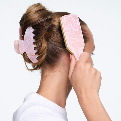 Mini Boar Bristle Hair Brush in Pink Sugar * PRE-ORDER*