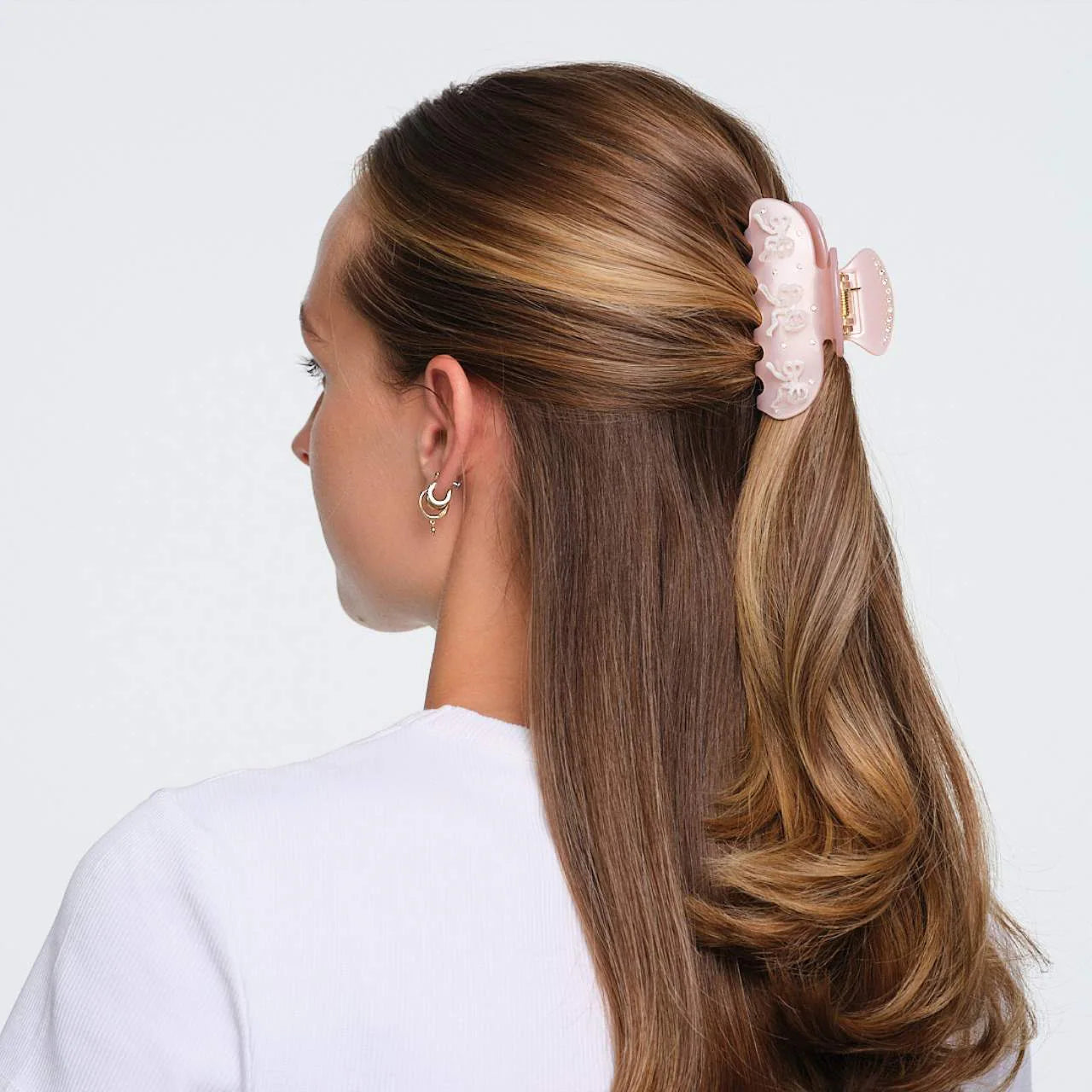 Sweetheart Hair Claw Clip in Pink Pixie *PRE-ORDER*