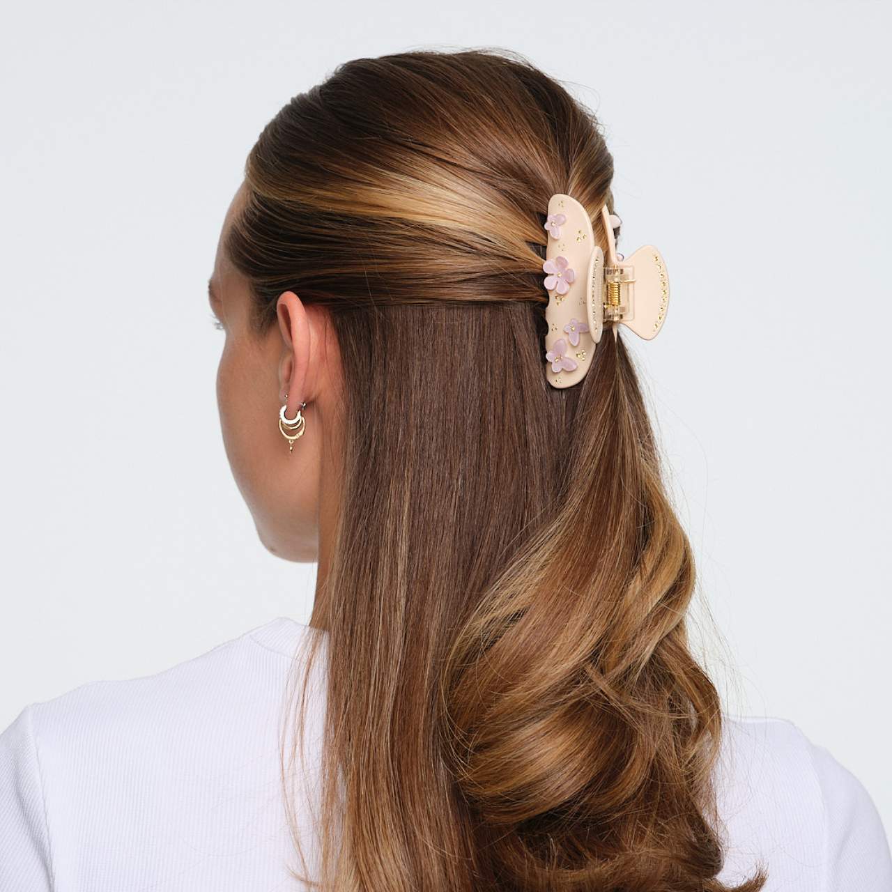 Sweetheart Hair Claw Clip in Pink Angel Food *PRE-ORDER*