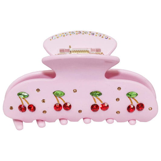Sweetheart Hair Claw Clip in Pink Cherry Pie *PRE-ORDER*