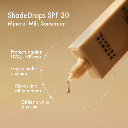 ShadeDrops Mineral Milk Sunscreen SPF 30 *PRE-ORDER*