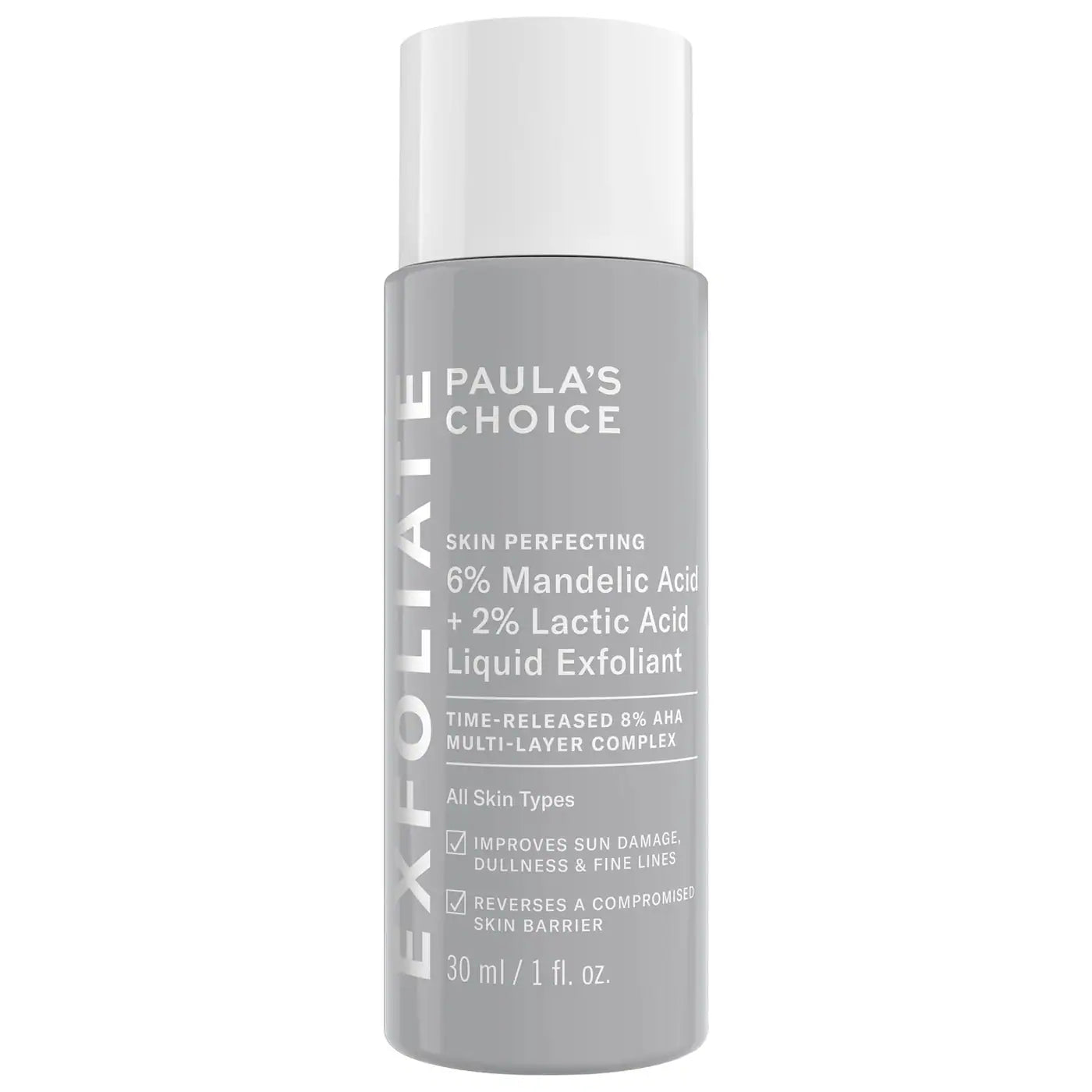 Skin Perfecting 6% Mandelic Acid + 2% Lactic Acid Liquid Exfoliant * PRE-ORDER*