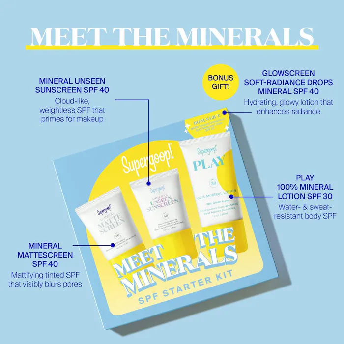 Meet the Minerals SPF Starter Kit *PRE-ORDER*
