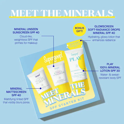 Meet the Minerals SPF Starter Kit *PRE-ORDER*