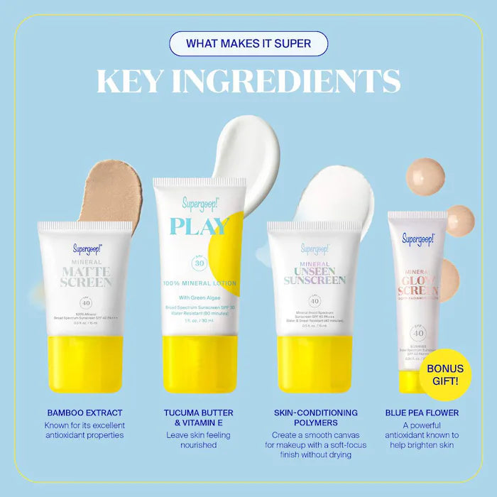 Meet the Minerals SPF Starter Kit *PRE-ORDER*
