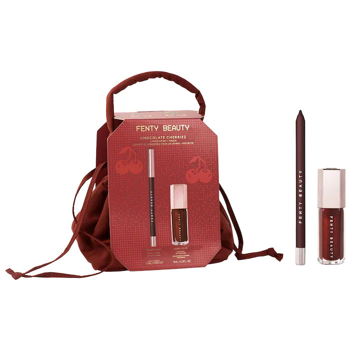 Chocolate Cherriez 2-Piece Lip Set + Pouch *PRE-ORDER*