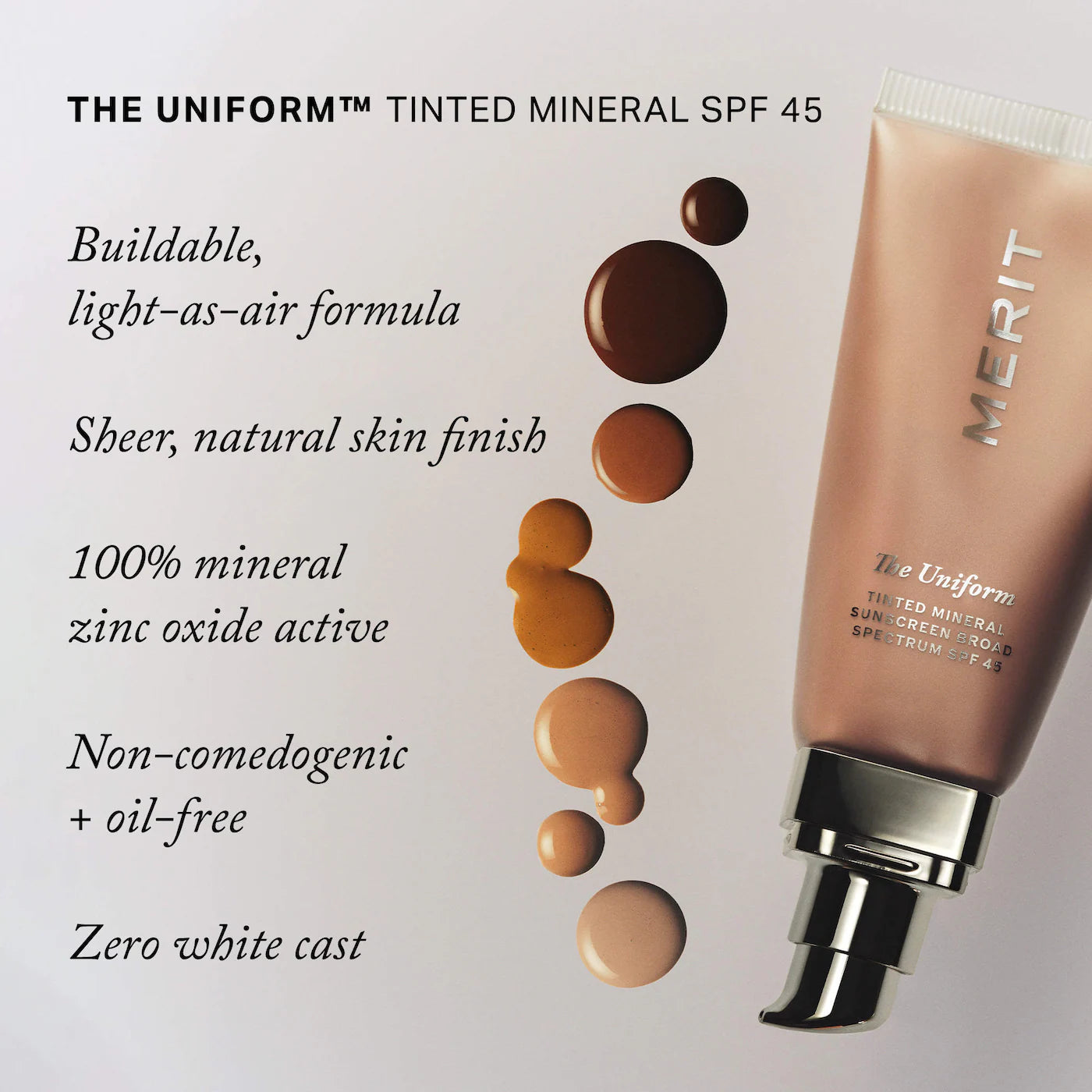 The Uniform™ Tinted Mineral Sunscreen Broad Spectrum SPF 45 *PRE-ORDER*