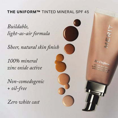 The Uniform™ Tinted Mineral Sunscreen Broad Spectrum SPF 45 *PRE-ORDER*
