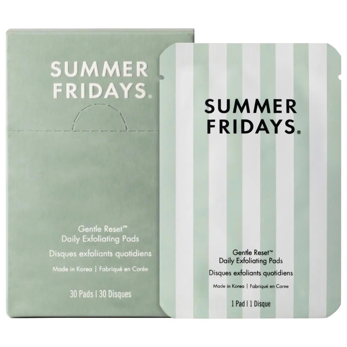Gentle Reset Daily Exfoliating Pads to Smooth + Minimize Pores with AHAs *PRE-ORDER*