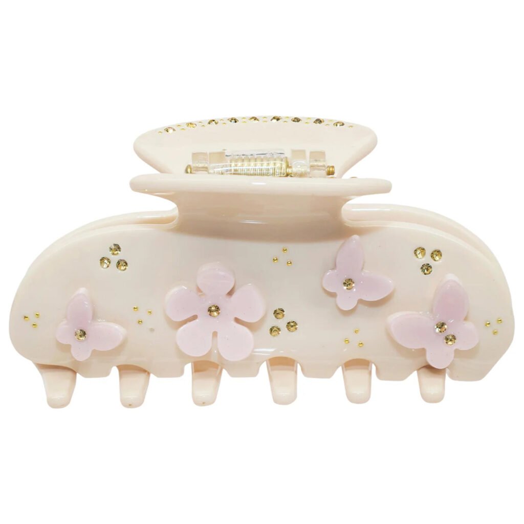 Sweetheart Hair Claw Clip in Pink Angel Food