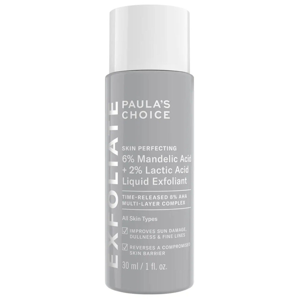 Skin Perfecting 6% Mandelic Acid + 2% Lactic Acid Liquid Exfoliant * PRE-ORDER*