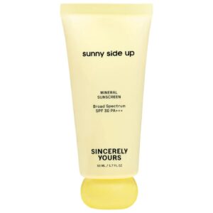 Sunny Side Up Hydrating Mineral Sunscreen, Broad Spectrum Protection SPF 30 PA+++ *PRE-ORDER*
