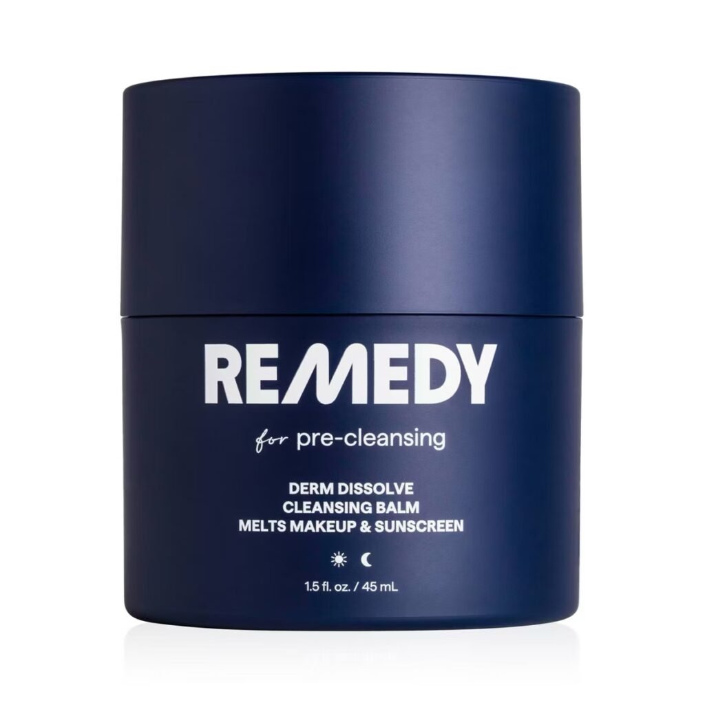 Derm Dissolve Cleansing Balm, Dissolves Make and Sunscreen with C…
