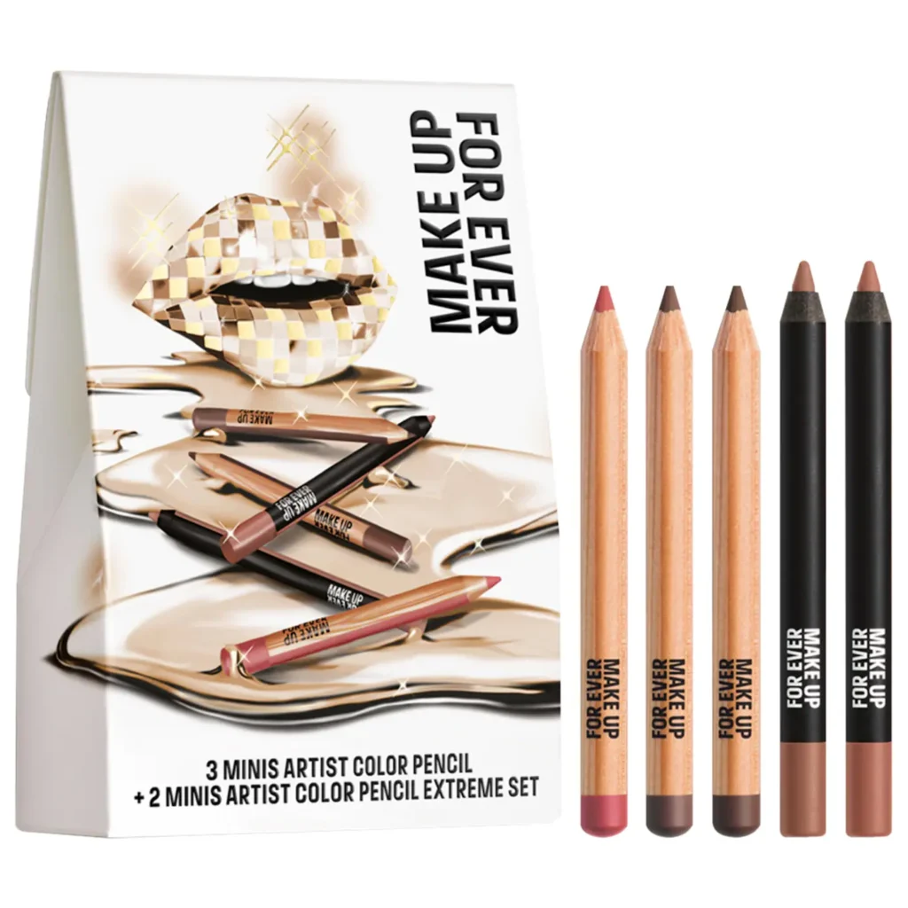 Mini Artist Color Pencil Original & Extreme Long-lasting Lip Line…