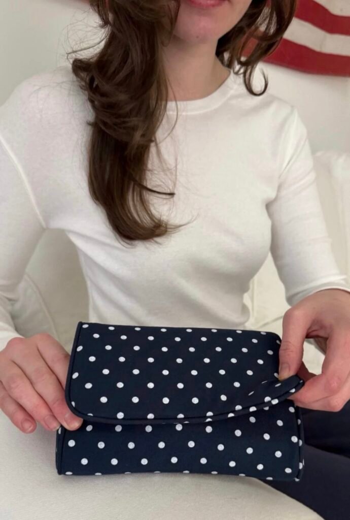 Polka dot Make up bag
