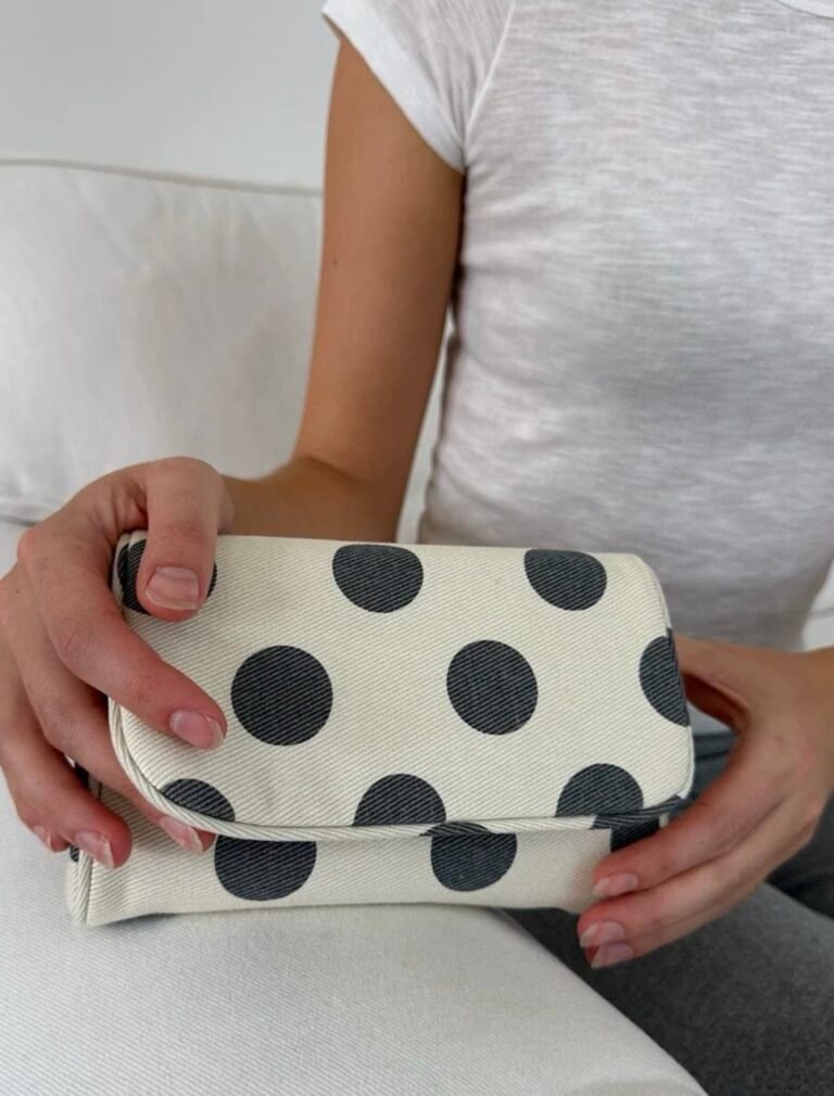 Polka dot Make up bag